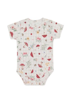 BODY MANGA CURTA SUEDINE COLECAO COGUMELOS - Geral