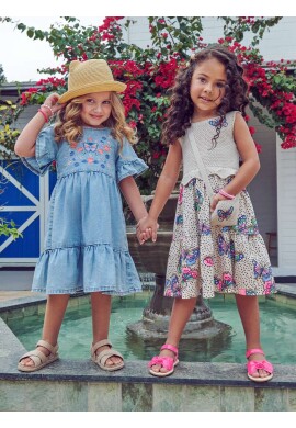 Body Manga Longa Gola Bordada com Flor - Geral