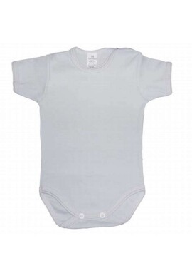 Body Manga Longa Gola Bordada com Flor - Geral