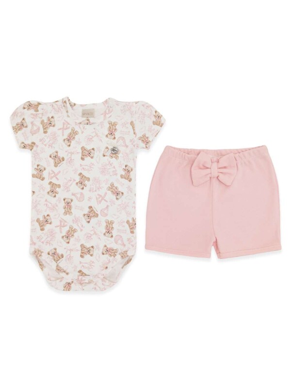 CONJUNTO BODY MANGA CURTA COM SHORTS - Geral