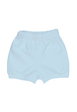 SHORTS SUEDINE BASICO - Azul bebe
