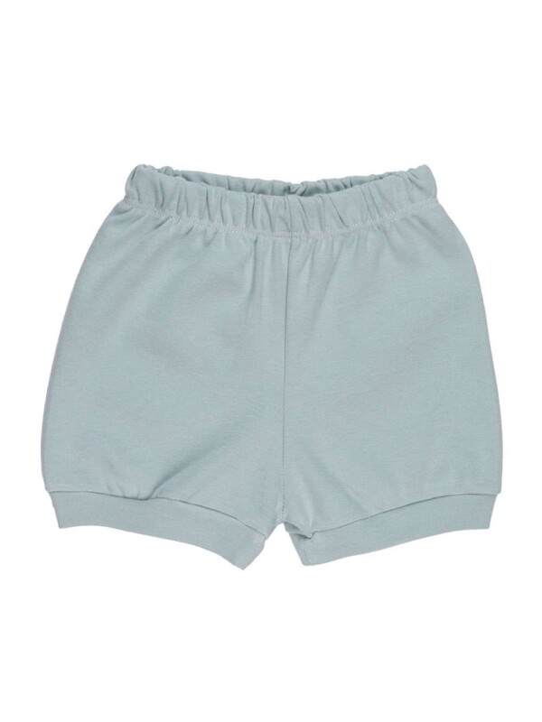 SHORTS SUEDINE BASICO - Verde bebe